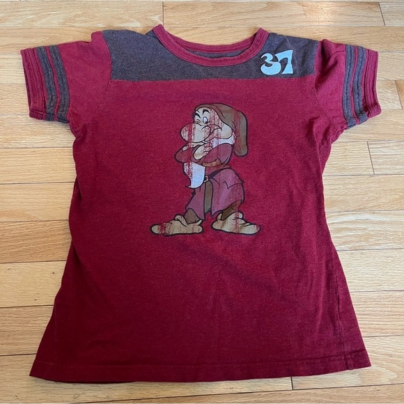 Disney World Short Sleeve T-shirt with Vintage Graphic Dwarf. Small - Picture 2 of 7